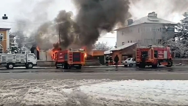 Seydişehir güne yangınla uyandı