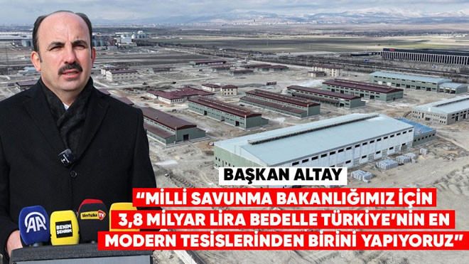 3,8 milyar lira bedelle Türkiye'nin en modern tesisi Konya'ya yapılıyor