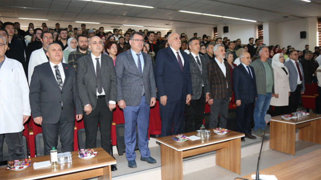 Erkoyuncu Selçuk Üniversitesi Ziraat Fakültesi öğrencileriyle buluştu