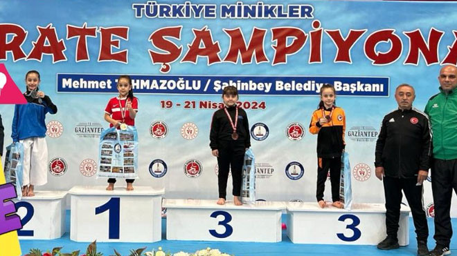 Tusem Ayten Türkiye üçüncüsü oldu